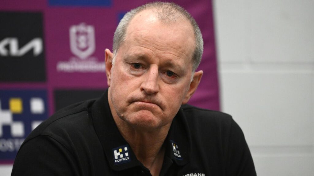 Broncos’ coach Michael Maguire has deflected questions over his future with Brisbane.
