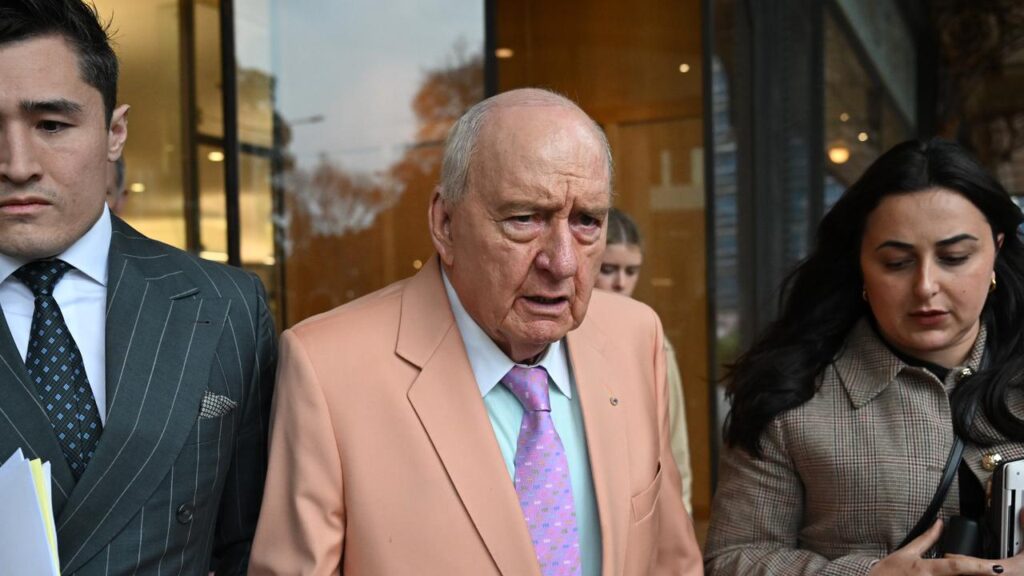 Six men allege they were kissed, groped or subjected to sexual misconduct by broadcaster Alan Jones.
