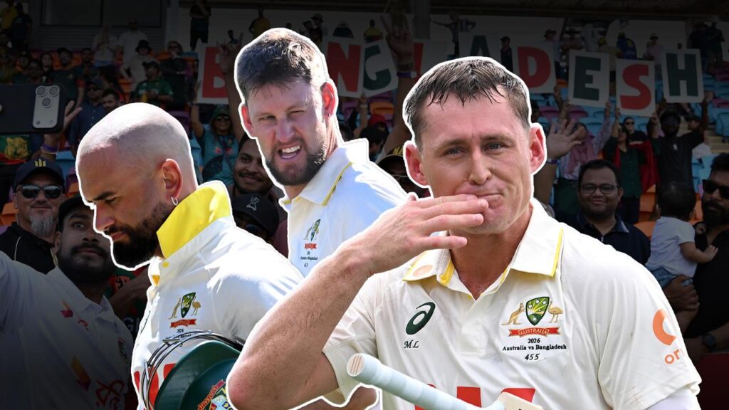 Jake Weatherald, Beau Webster and Marnus Labuschagne are under scrutiny after the Darwin Test.
