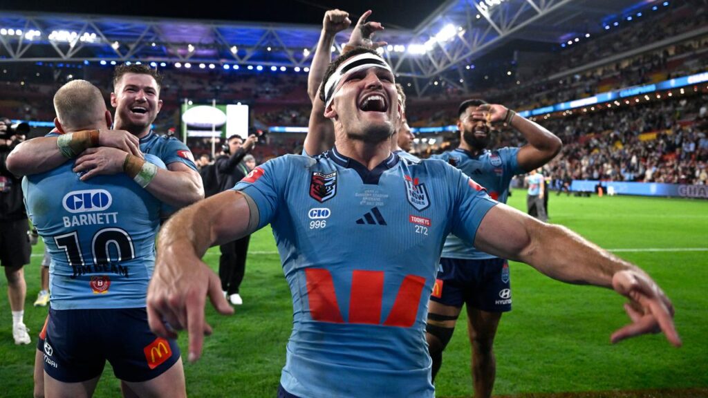 Nathan Cleary has won the Brad Fittler Medal as NSW’s best player in their State of Origin triumph.
