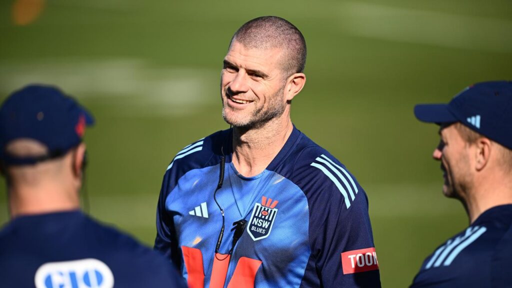 A relaxed Matt King will coach NSW his way and don’t expect any verbal sprays or outbursts.
