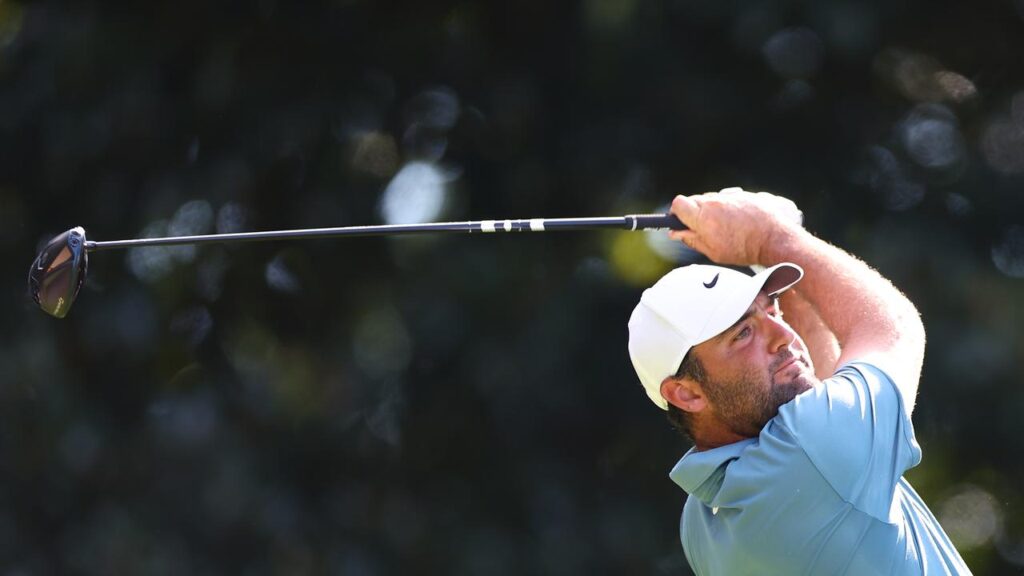 Scottie Scheffler continues to set new marks on the PGA Tour and has broken a Tiger Woods record.
