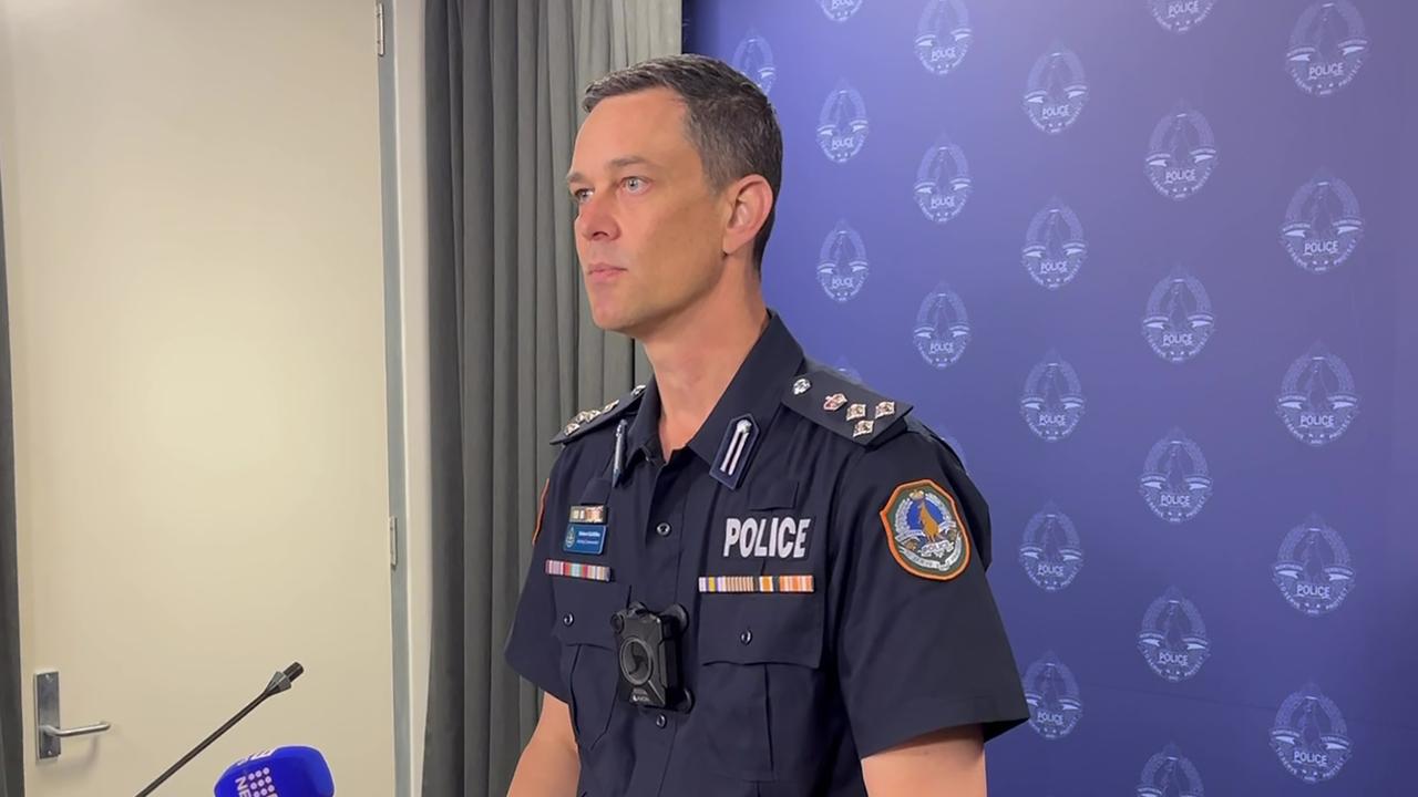 NT Police Acting Commander Robert Griffiths (file image)