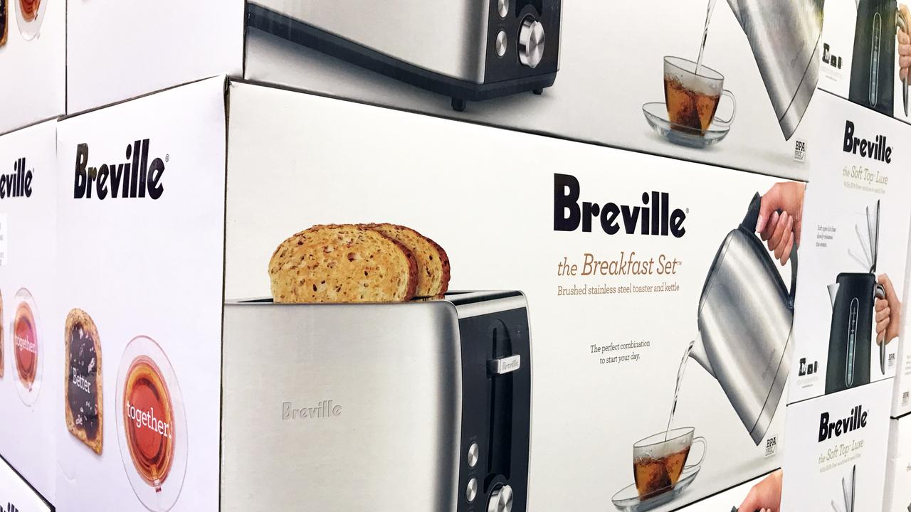 Breville products on display at a store (file image)