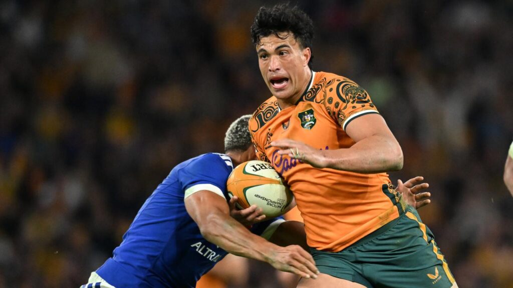 How Joseph-Aukuso Suaalii will slot back into Australia’s side will be decided in the coming days.
