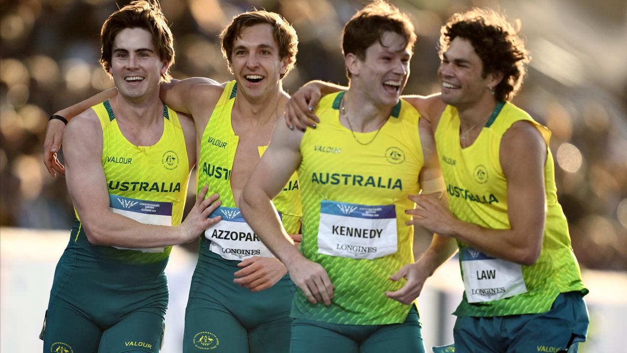 Rohan Browning, Joshua Azzopardi, Lachlan Kennedy and Calab Law.