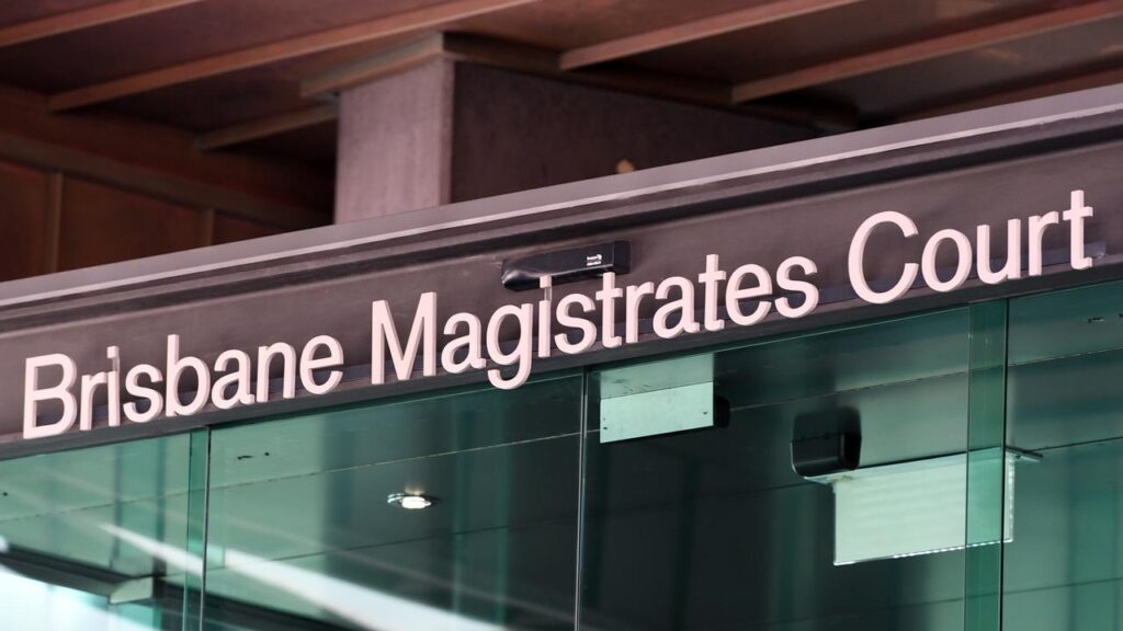 One of seven teens charged with murder has appeared by videolink in Brisbane Magistrates Court.
