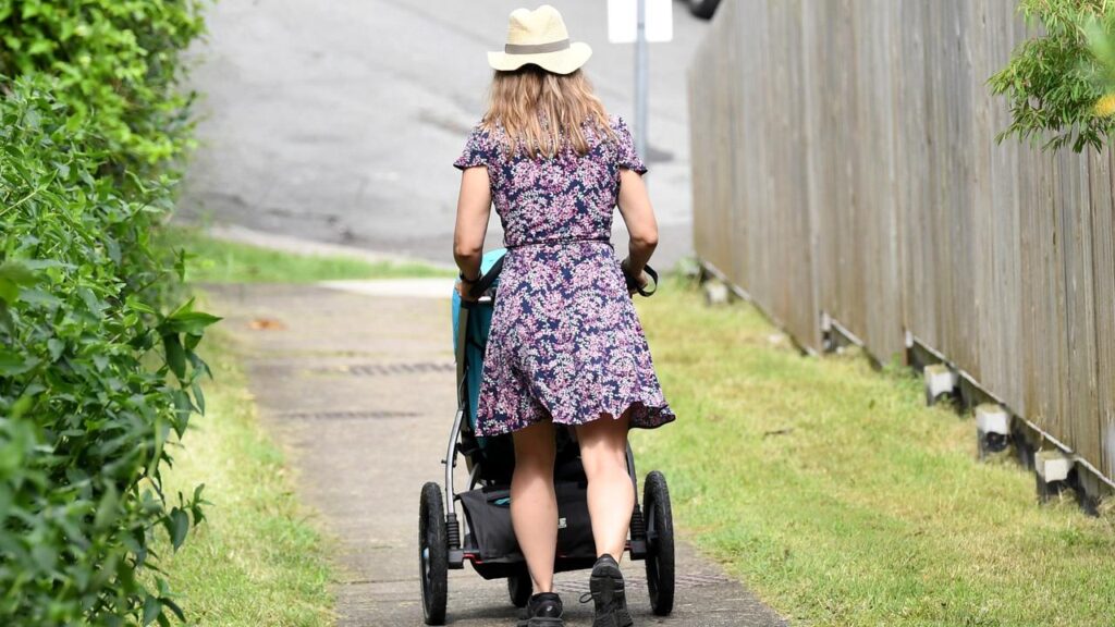 Australia’s fertility rate is below replacement and will slide to 1.34 births in 40 years’ time.
