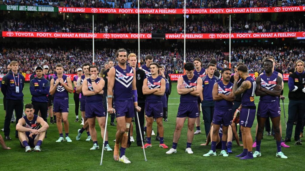 Fremantle will attempt to turn their grand final heartbreak into premiership triumph in 2027.
