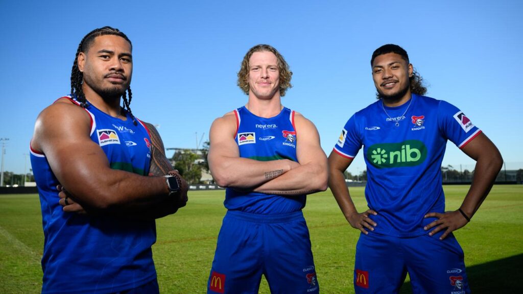 Kiwis Greg Marzhew, Phoenix Crossland and Francis Manuleleua want to make a statement in Auckland.

