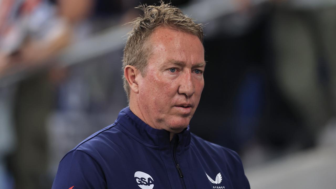 Roosters coach Trent Robinson