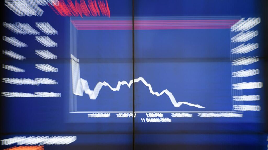 The S&P/ASX200 plunged 159.9 points by midday on Thursday, down 1.79 per cent to 8,751.5.
