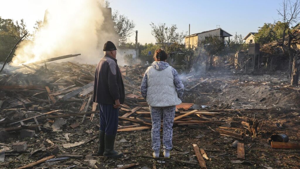 The attack on the Kyiv region involved almost 190 drones and missiles, the Ukrainian president says.
