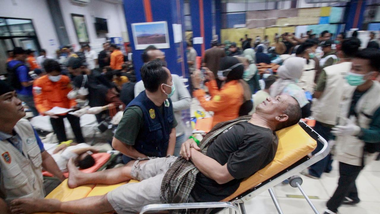 Survivors from Indon ferry accident