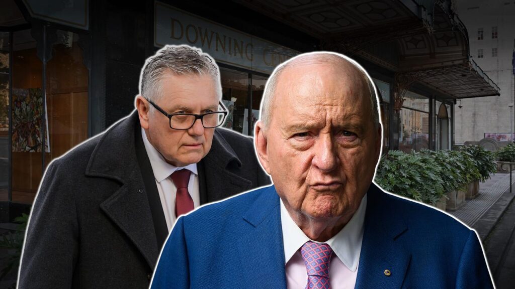 Talkback radio giants and bitter rivals Ray Hadley and Alan Jones have come face to face in court.
