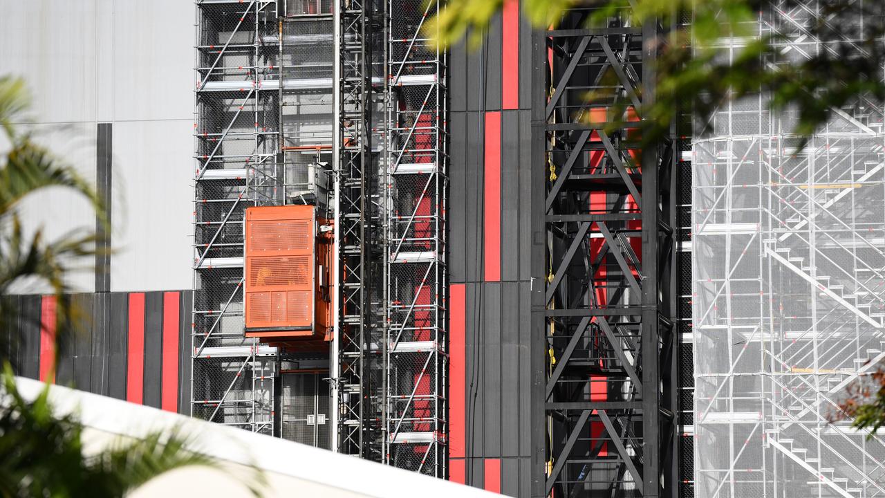 A data centre under construction (file image)