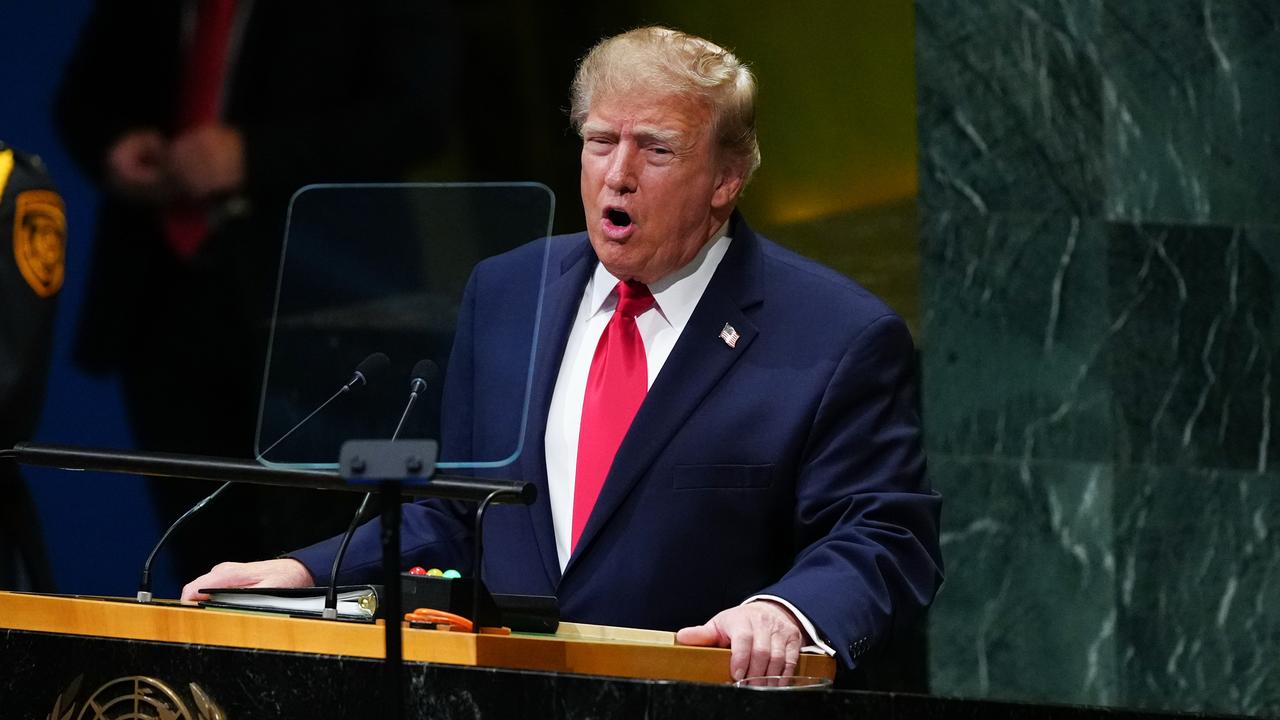 US President Donald Trump