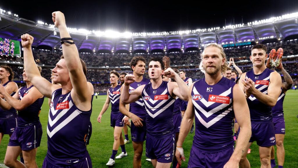 After their semi-final win over Geelong, Fremantle travel to face the Swans at the SCG.
