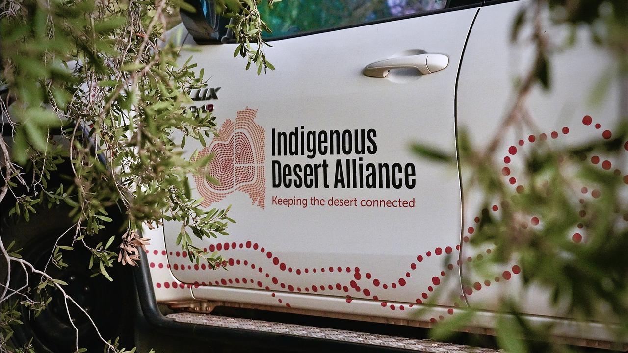 An Indigenous Desert Alliance vehicle in Western Australia