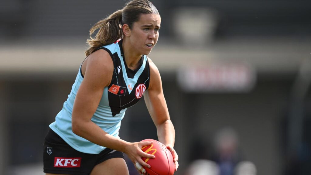 Ella Heads has received a three-game ban for a bump that fractured the Dees’ Eliza McNamara’s jaw.
