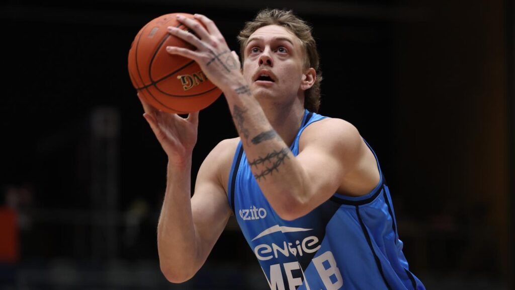 Luke Travers performance and NBL Blitz MVP award has a Melbourne United teammate dreaming big.
