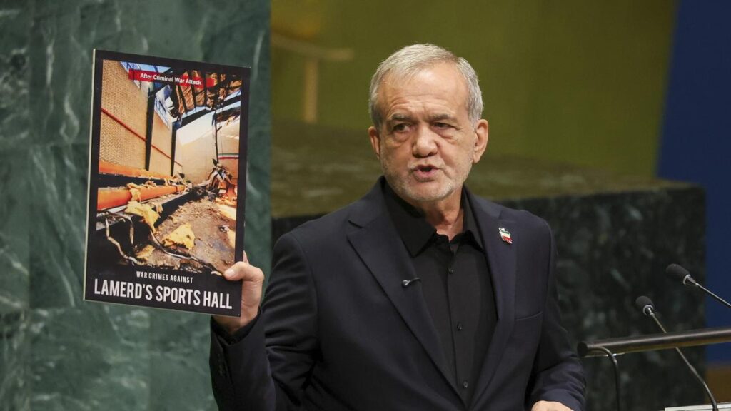 President Masoud Pezeshkian says the Iranian people have been “victims of terrorism”.
