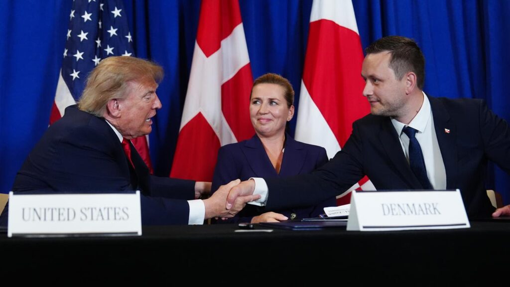 The deal underlines the importance of the NATO alliance and respects Greenland’s self-determination.

