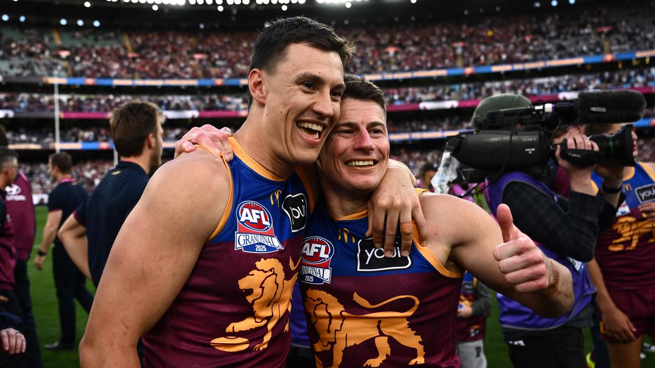 Hugh McCluggage and Dayne Zorko