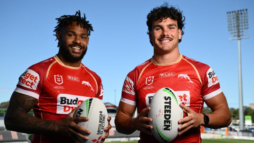 Hamiso Tabuai-Fidow and Herbie Farnworth have big plans to build their Dolphins one-two punch.
