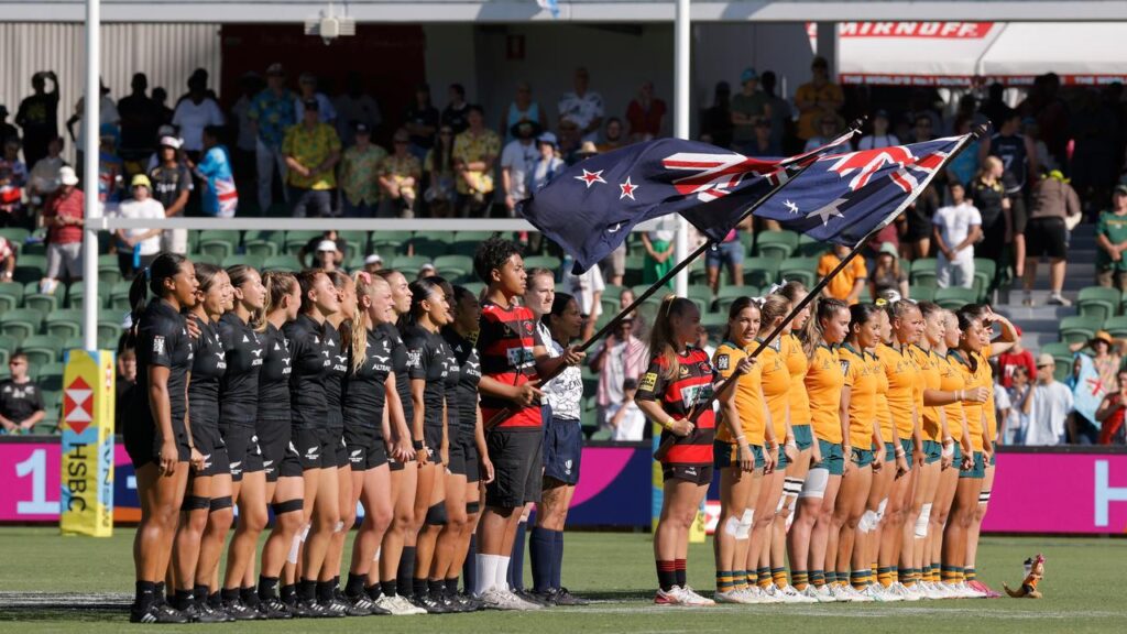 Australia’s world champion women’s sevens team will meet rivals New Zealand on Bledisloe Cup day.
