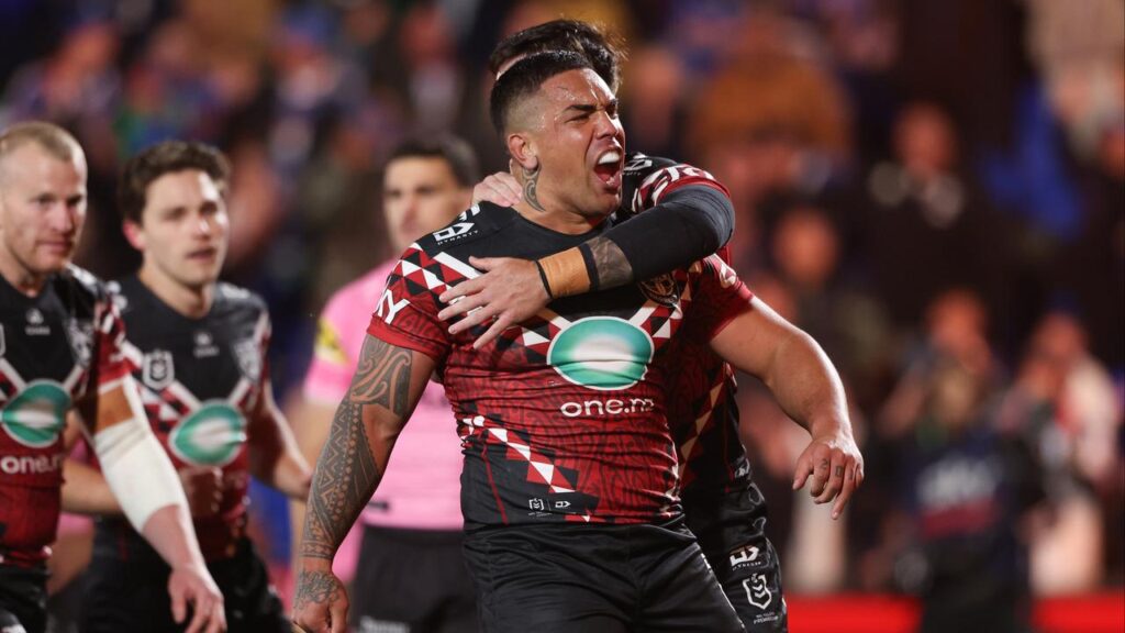 Warriors lock Erin Clark is one of the game’s most fearsome figures after finding his groove.

