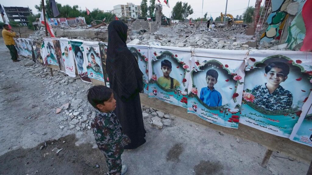 More than 160 people were killed in a strike on the Shajareh Tayyebeh school, Iran state media says.
