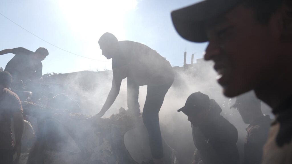 Three people have been killed in Israeli airstrikes in Gaza.
