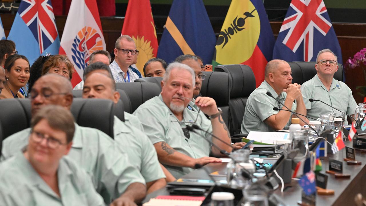 Pacific leaders at the forum