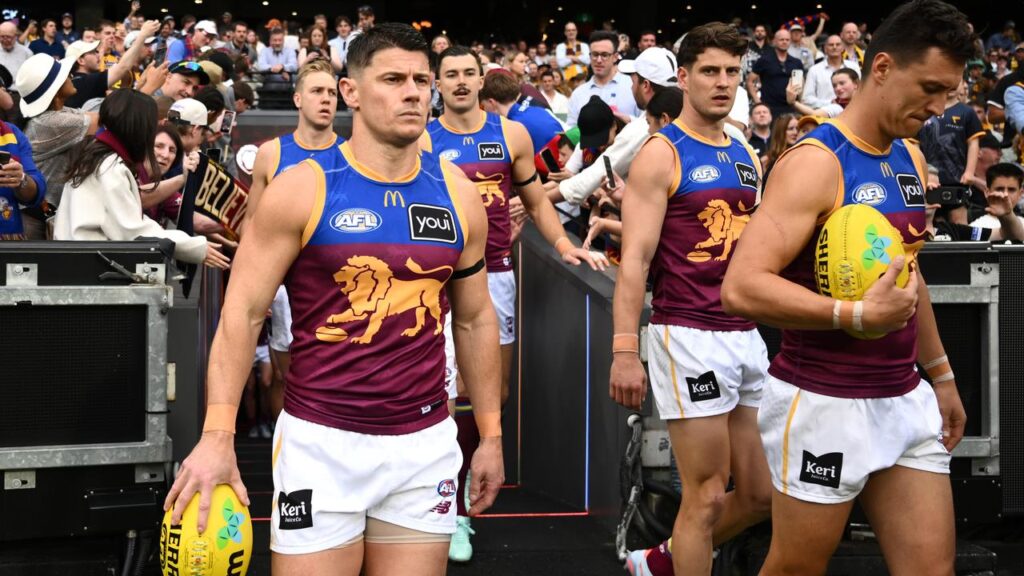 It was serious business as Brisbane’s Dayne Zorko headed out to the MCG for the preliminary final. 
