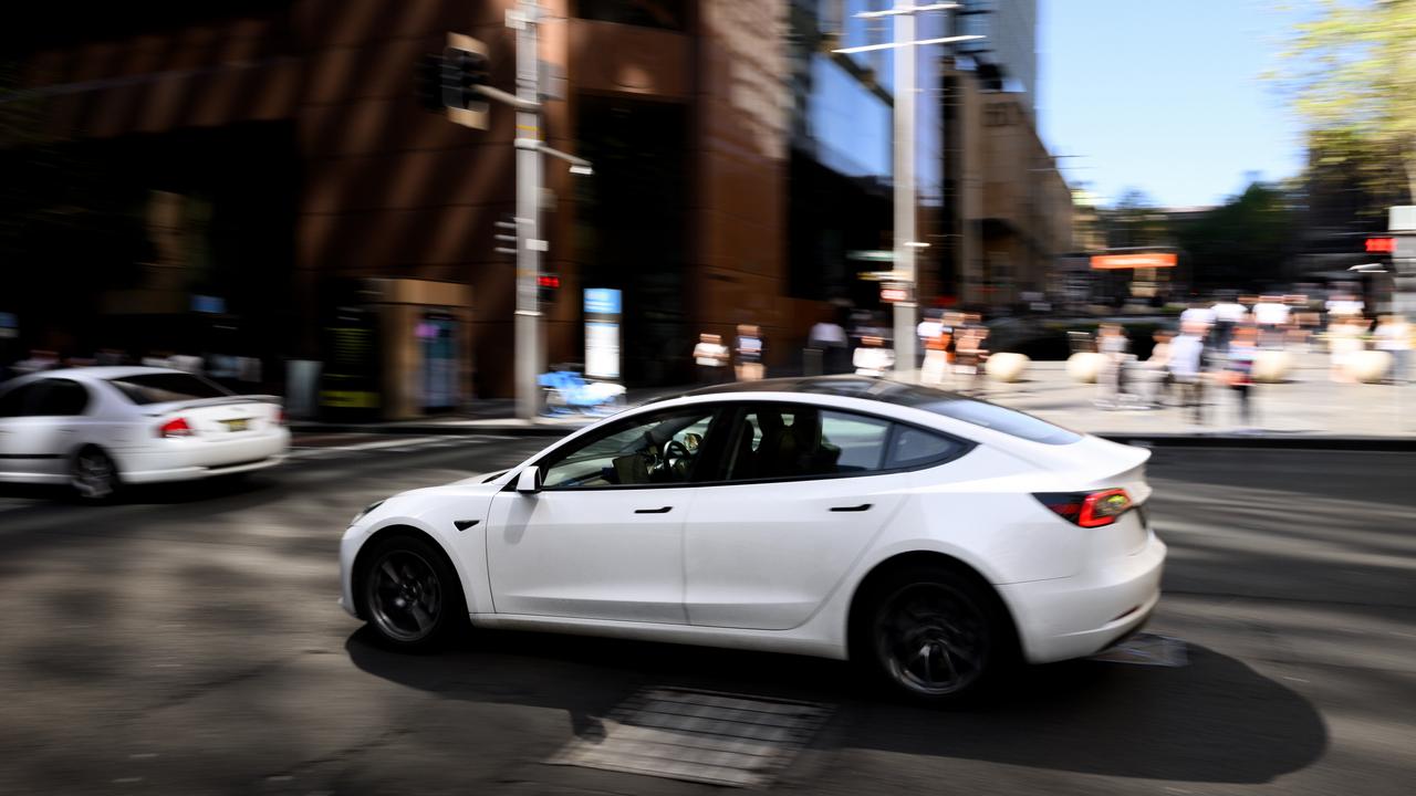 Tesla electric vehicle