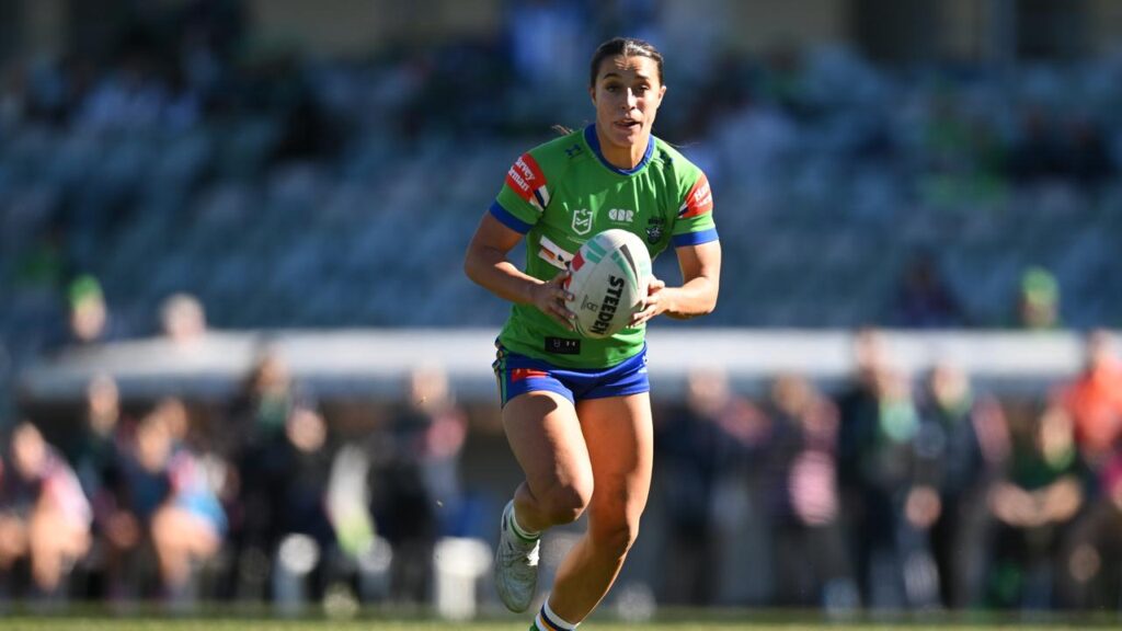 Canberra’s Krystal Blackwell will be looking to run the Tigers ragged in their do-or-die clash.
