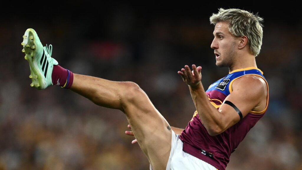Kai Lohmann finished with five goals for the victorious Brisbane Lions.

