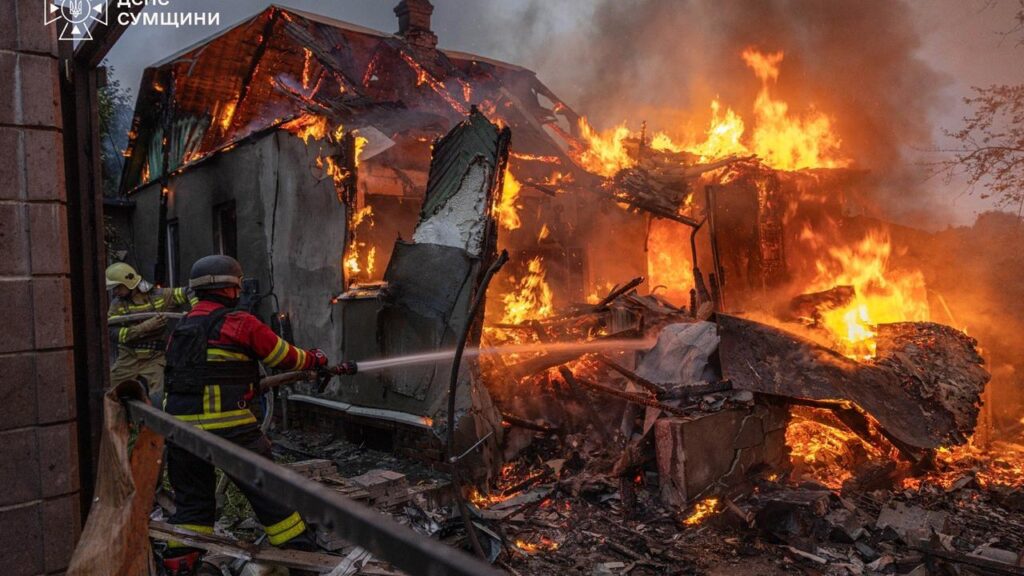 “There is no logic to this. Another act of brutality,” Ukrainian President Volodymyr Zelenskiy says.
