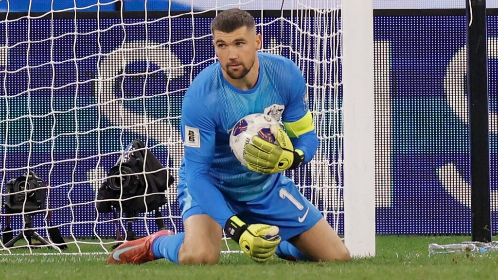 LEFT OUT: Maty Ryan has been omitted from the Socceroos squad to take on Brazil.
