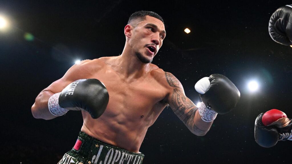 Jai Opetaia is preparing for his big weekend fight against Noel Mikaelian in Las Vegas.
