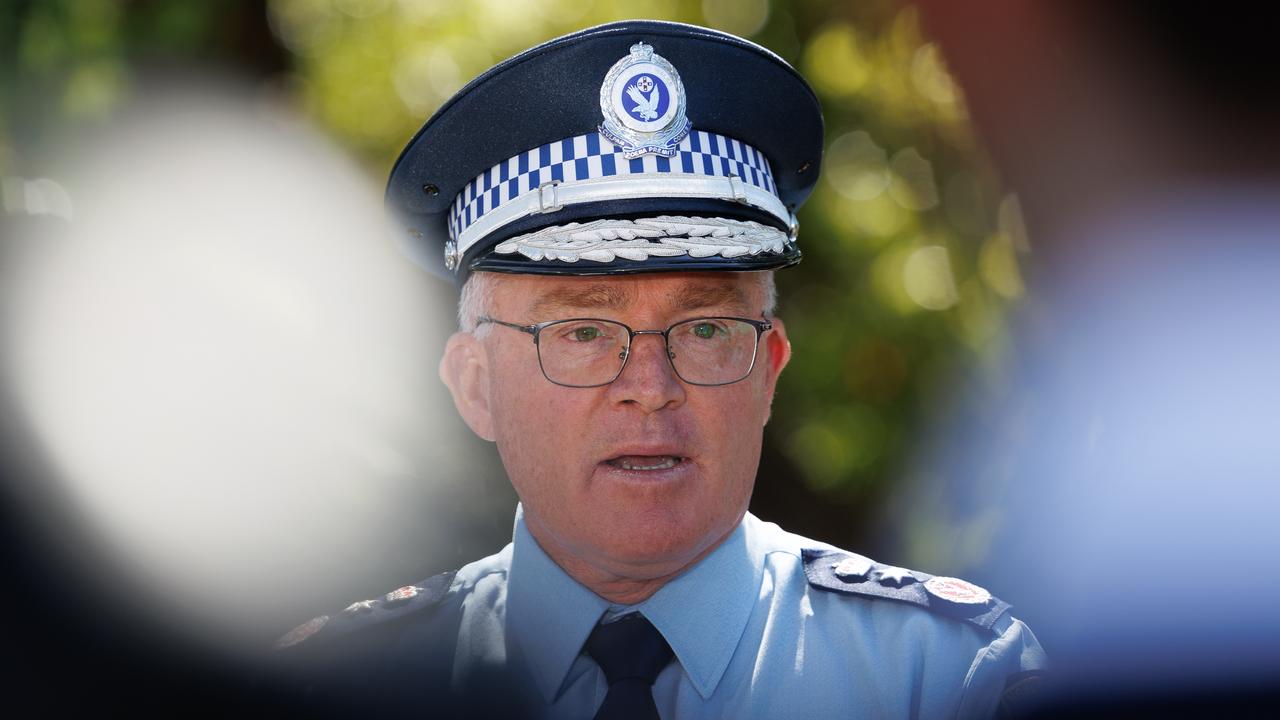 NSW Police Commissioner Mal Lanyon