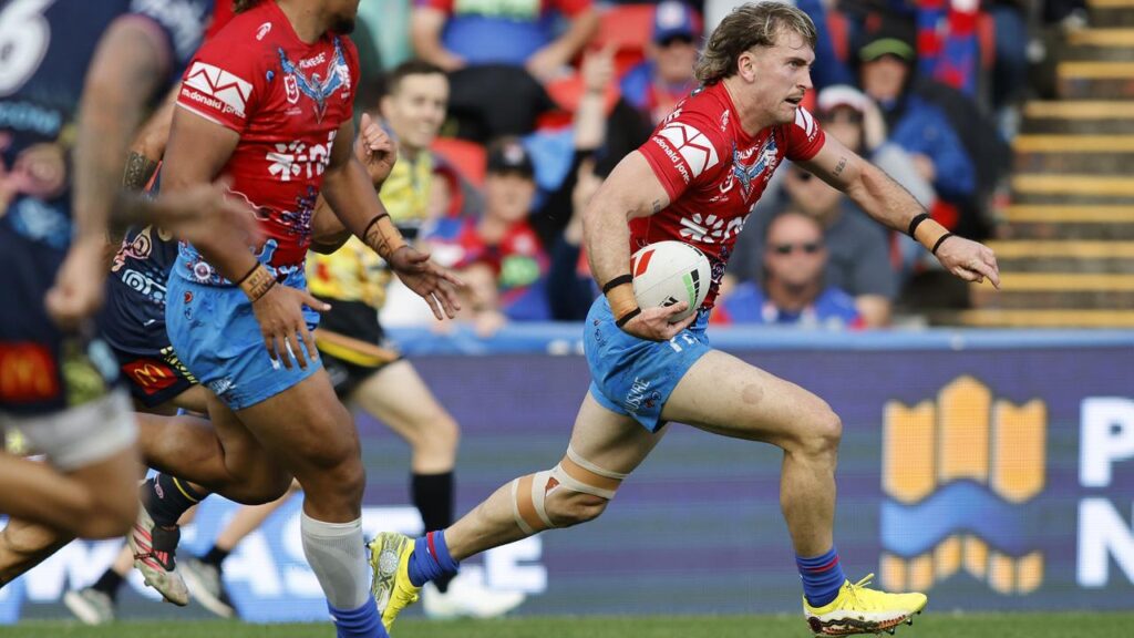 Newcastle’s Fletcher Sharpe has enjoyed a stunning turnaround after a tough start to 2026.
