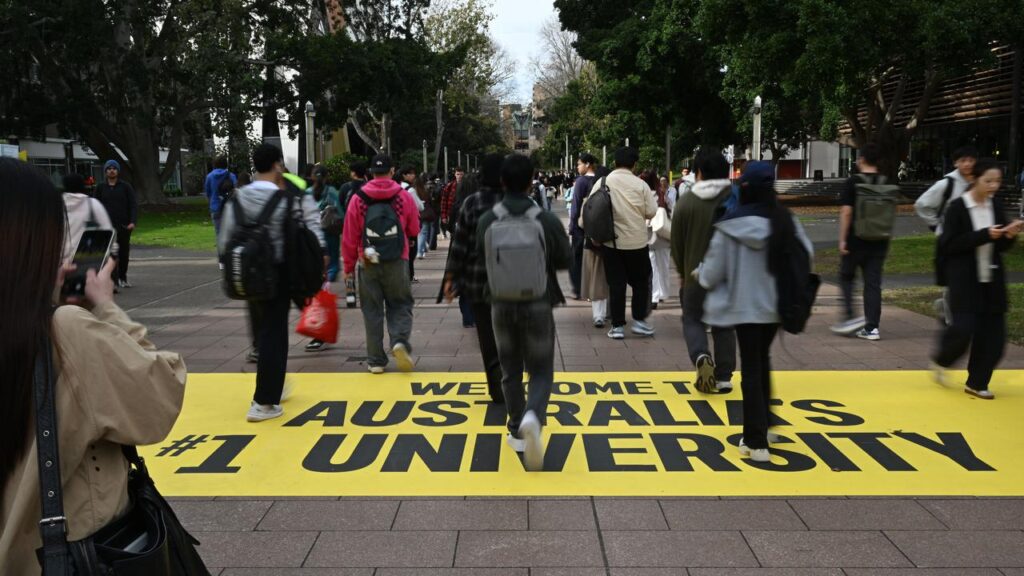 Growing numbers of international students and their families remain in Australia on bridging visas.
