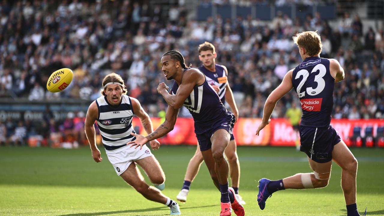 Brandon Walker of the Dockers