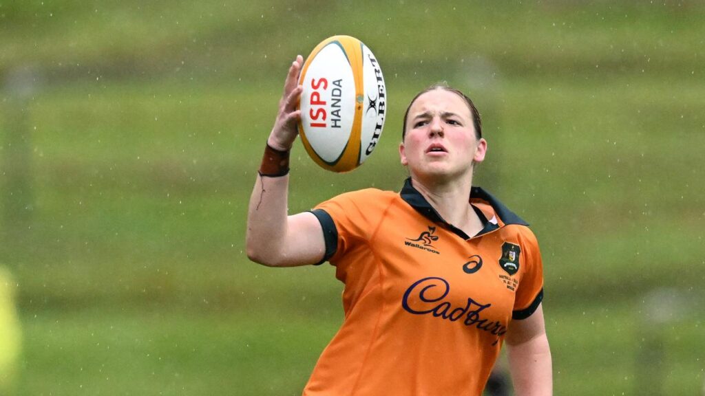 Caitlyn Halse scored the pick of Australia’s tries but it wasn’t enough as they lost to France.
