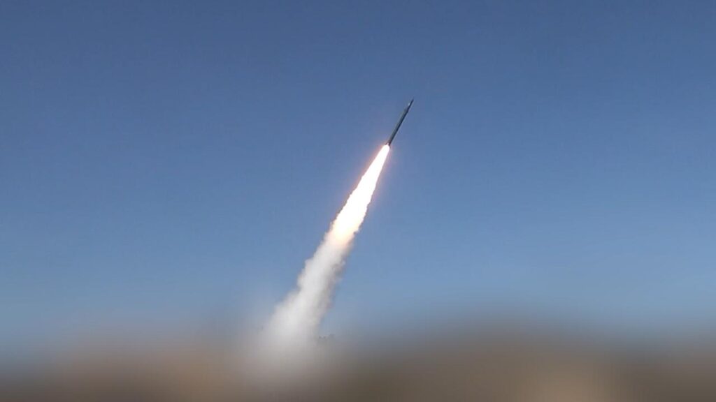 The Houthis say they fired dozens ‌of missiles and drones at Saudi targets on Thursday.
