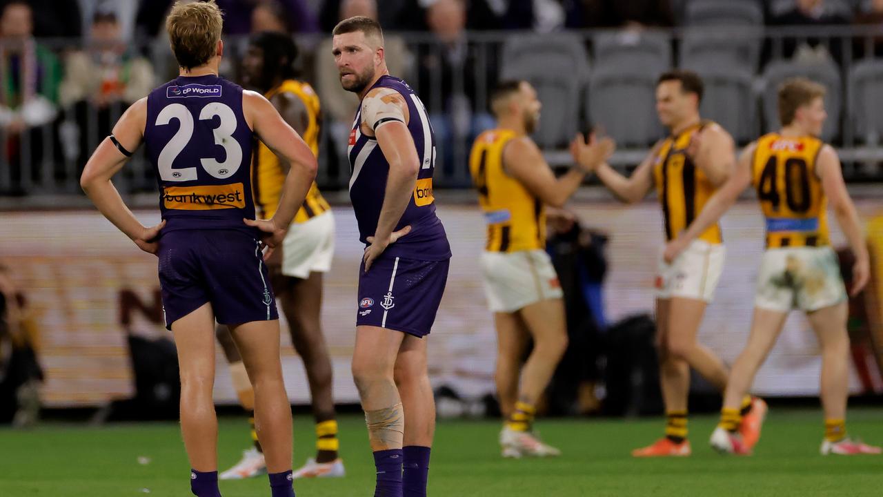 Hawthorn versus Fremantle final.