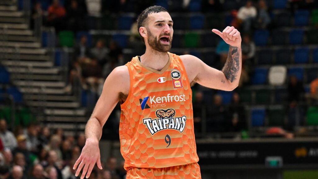 The Taipans’ Jack McVeigh finished with 17 points and four rebounds in the win over the JackJumpers.
