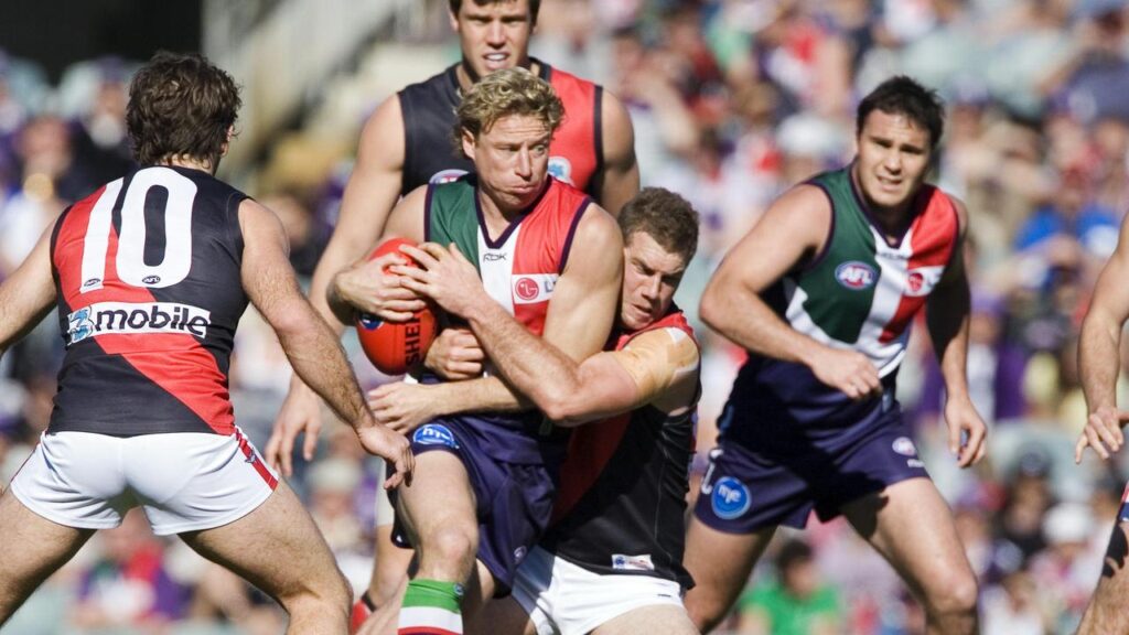 Shaun McManus will present the AFL premiership cup to Fremantle if they win this year’s grand final.
